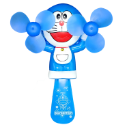 Portable Manual Hand Crank Mini Fan Without Battery Useful While Travelling, Exercising, Outdoor Activities And Power cuts(handfan_double_doreamon) Doreamon - 188178800