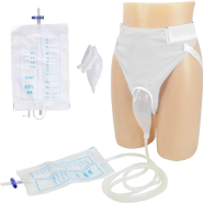 Portable Reusable Medical Incontinence Bag - Collecting Bag for Men and Women with Catheter Bag and Urinal