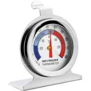 Portable Round Dial Kitchen Stainless Steel Freezer Refrigerator Thermometer icon