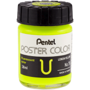 Poster Color 30cc WPU - Fluorescent Lemmon Yellow - WPU-T79