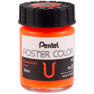 Poster Color 30cc WPU - Fluorescent Red - WPU-T82