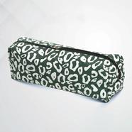 Pouch Bag Green And White 9x4 Inch - 33311
