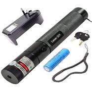 Powerful Military Green Laser Pointer - Black