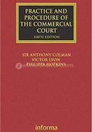 Practice and Procedure of the Commercial Court