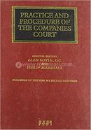 Practice and Procedure of the Companies Court