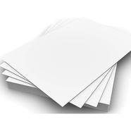 Premify 50Pcs Blank White Cards 300 GSM 50 Sheets A4 Size Cardstock Premium Thick Paper Printer Arts Craft Card