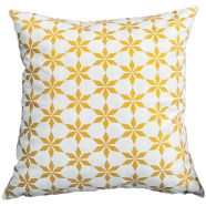 Premium Cotton Cushion Cover Gold Sparkle 22x22 Inch - 79372