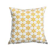 Premium Cotton Cushion Cover Gold Sparkle 14x14 Inch - 79368
