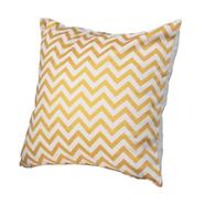 Premium Cotton Cushion Cover Gold Sparkle 14x14 Inch - 78490