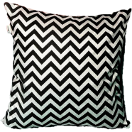 Premium Cotton Cushion Cover Silver Sparkle 20x12 Inch - 78719