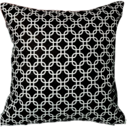 Premium Cotton Cushion Cover Silver Sparkle 18x18 Inch - 78722