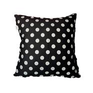 Premium Cotton Cushion Cover Silver Sparkle 14x14 Inch - 78990