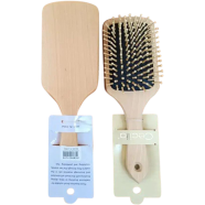 Premium Fashion Paddle Cushion Wooden Hair Brush/Comb-1pcs icon