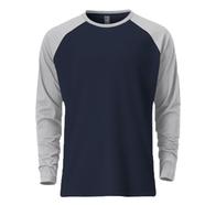Premium Full Sleeve Raglan T-Shirt - Navy