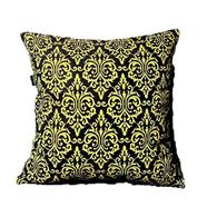 Premium Gold Sparkle Cushion Cover 14x14 Inch - 78520