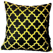 Premium Gold Sparkle Cushion Cover 14x14 Inch - 78550