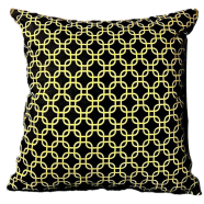 Premium Gold Sparkle Cushion Cover 16x16 Inch - 78531