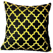 Premium Gold Sparkle Cushion Cover 16x16 Inch - 78551