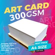 Premium Quality white Art Card- 10 Pcs