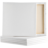 Premium White Canvas 5x5 Inch - 3 Pcs