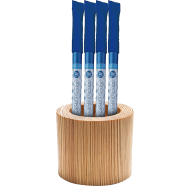 Prep Store Eco Friendly Paper Pen Blue 5 Pcs