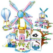 Princess Castle Windmill Hot Air Balloon Building Blocks- 620pcs 