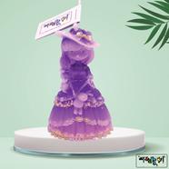 Princess Doll Fragrance Candle Lavender Color. image