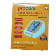 ProCare 650S Upper Arm Digital Blood Pressure Monitor Bp Machine with Voice Broadcast