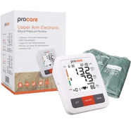 ProCare Blood Pressure Monitor Upper Arm Electronic BP Machine | Intelligent Automatic Upper Arm BP Machine Large LCD Monitor Voice