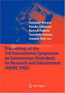 Proceedings of the 3rd International Symposium on Autonomous Minirobots for Research and Edutainment