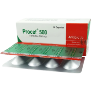 Procef 500 mg Capsule 4'S Strip icon