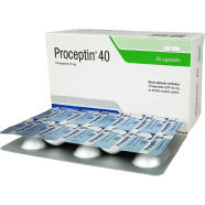 Proceptin 40 mg Capsule 10's Strip