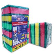 Proclean Colorful Sponge Scouring Pad - 6 Pcs Pack - CS-0490