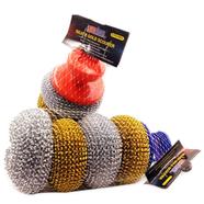 Proclean Silver Gold Scourer With Handle - 4 Pcs Pack - SS-0971