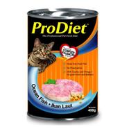 Prodiet Can Wet Cat Food Ocean Fish In Jelly 400g