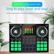 Professional Quality DJ Style V22 Sound Card Home Studio Equipment Recordin Soundcards