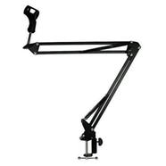 Professional Recordng Microphone Stand Suspension Scissor Arm For Dynamic and Condenser Mic (Black)