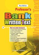 Professors Bank Written Text (Bangla-English)