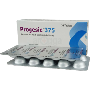 Progesic 375 mg 10's Strip Tablet icon