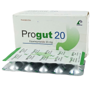 Progut 20 mg 10's Strip Capsule