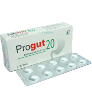 Progut 20 mg - 10's Strip Tablet icon