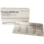 Pronex-MUPS 40 mg MUPS Tablet 10's Strip icon