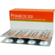 Proval CR 200 mg Tablet 8's Strip
