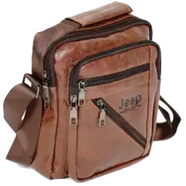 Pu Leather Premium Cross Body Bag For Men icon