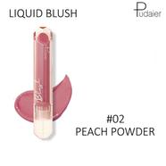 Pudaier Face Liquid Blush Makeup Beauty Glazed Cheek Blusher Matte Face Contour-#02-Peach Powder - #02-Peach Powder