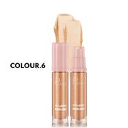 Pudaier Highlighter Makeup Gold Liquid Face Eye Contour Brightener Glow Shimmer - #06