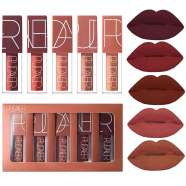 Pudaier Waterproof Long Lasting Matte Liquid Lipstick Matte Lipstick Gloss Set Lipstick Set - 5 pcs