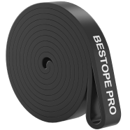 Pull Up Assist Resistance Bands - 7 Levels for Fitness and Powerlifting 7kg-14kg Black icon
