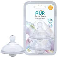 Pur Gentle Touch Wide Neck Nipple (2pc-S) - 9821