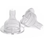 Pur Silicone W/N Nipple - L (2pcs) (Fast Flow) - 3257